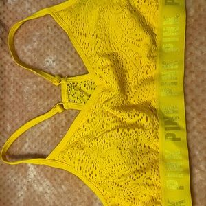 Vs pink sport bralette